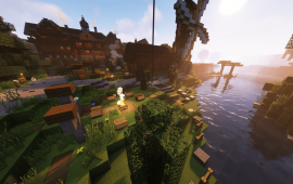 Minecraft location Городская местность - Точки захвата