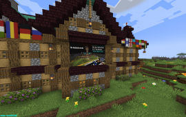 Minecraft building Autobahnwerke