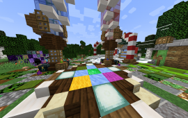 Minecraft building Server spawn