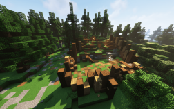 Screenshot of Minecraft server Deus Craft