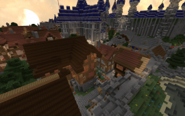 Minecraft location Старый город