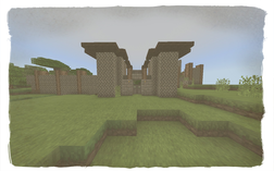 Screenshot of Minecraft server Party