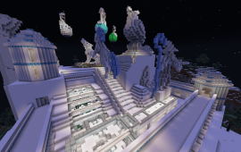 Minecraft building Dragonspine