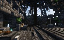 Minecraft building Pirate Ship
