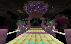 Minecraft building Endportal