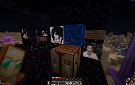 Minecraft building Ame's Cult
