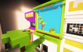 Minecraft building Epic Arcade and Casino