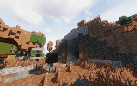Minecraft building Вход в бункер