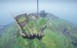 Minecraft building faction base of isalvatori
