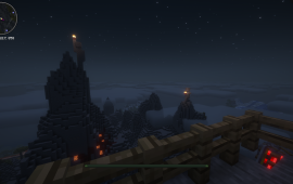 Minecraft building Peak