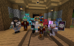 Screenshot of Minecraft server Palterra