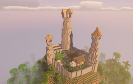 Minecraft building Castle