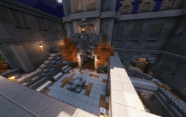 Minecraft building PVP-арена на отдельном мини-режиме