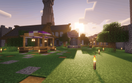 Minecraft building Castle