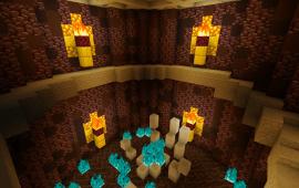 Minecraft location Desert Palace Dungeon