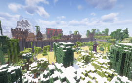 Minecraft location Замок MrPelmen