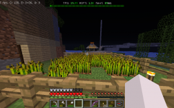 Screenshot of Minecraft server YZ project