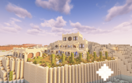 Minecraft building Особняк в пустыне VovChan69