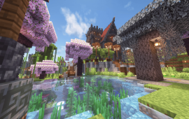 Minecraft location Замок MrPelmen