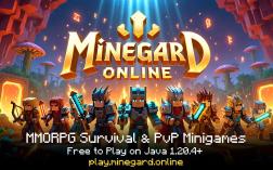 Screenshot of Minecraft server Minegard Online