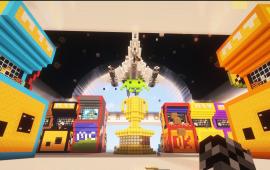 Minecraft building Epic Arcade and Casino