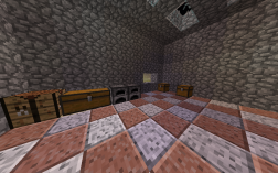 Screenshot of Minecraft server YZ project