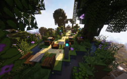 Screenshot of Minecraft server Deus Craft