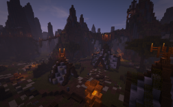 Screenshot of Minecraft server Desolate Lands