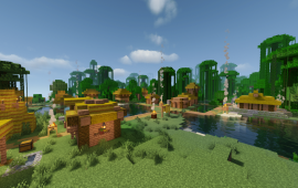 Minecraft location Деревня