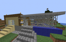Minecraft building komaru home