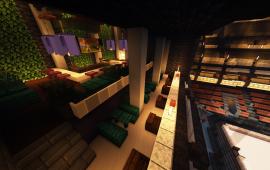 Minecraft building Kotapuri Spleef Stadium