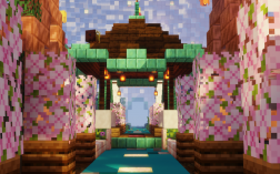 Screenshot of Minecraft server CiderMC