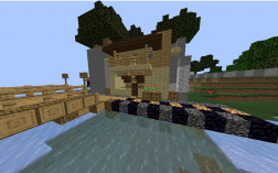 Screenshot of Minecraft server YZ project