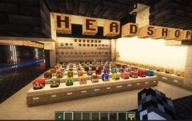 Minecraft building Mega Mall grinder
