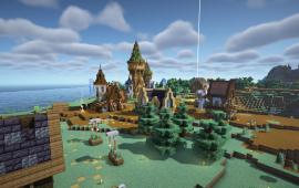 Minecraft location The city of Adastra