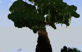 Minecraft building Parkour Tree
