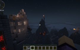 Minecraft building Peak