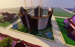 Screenshot of Minecraft server YachtClub MC