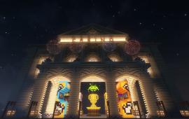 Minecraft building Epic Arcade and Casino