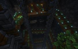 Minecraft building Underground Pirate Warehouse
