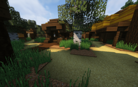 Minecraft building Босс полуденница