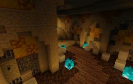 Minecraft location Desert Palace Dungeon