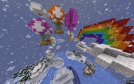 Minecraft location Glade of mini-games