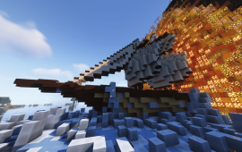 Minecraft building Босс Эредин