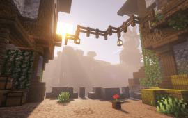 Minecraft location Players Town - Cipher Pol