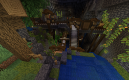 Screenshot of Minecraft server Palterra