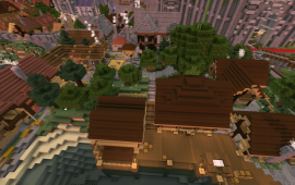 Minecraft location Старый город