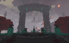Minecraft building Survival Nether Spawn