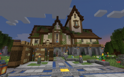 Screenshot of Minecraft server Vanillarite