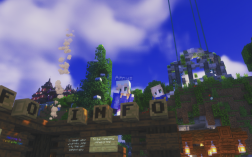Screenshot of Minecraft server Vanillarite